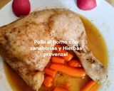 Foto del paso 16 de la receta: Pollo al Horno con Zanahorias y Hierbas Provenzales