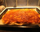Foto del paso 4 de la receta: Pizza Zawinul, 3 quesos tres