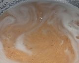 A picture of step 5 of Halwa Poori.