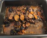 Foto del paso 3 de la receta: Rôti de jabalí con ciruelas y piñones