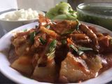 Mâm cơm cực đơn giản 100k