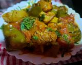 শিম আলু বড়ি দিয়ে কাতলা মাছ (shim aloo bori diye katla mach recipe in Bengali) রেসিপির ধাপ 6 ছবি