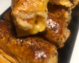 Foto del paso 6 de la receta: Mini napolitanas de jamón y queso, en un plis!