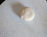 A picture of step 4 of Besan kachori.