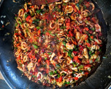 Foto del paso 7 de la receta: Arroz negro integral con chipirones gambas vieyras y mejillones
