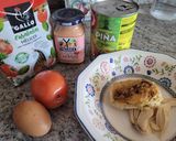 Foto del paso 1 de la receta: Ensalada de hélices con pollo a l'ast y salsa cocktail