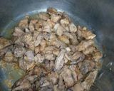 A picture of step 7 of Punjabi yakhni pulao.