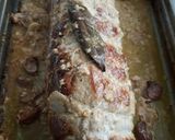 Foto del paso 4 de la receta Lomo de cerdo relleno de jamón ibérico, queso y panceta ahumada