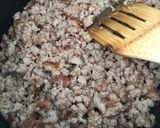 A picture of step 1 of Sausage meat pasta bake.