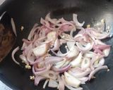 A picture of step 1 of Babycorn fried rice.