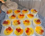 Foto langkah ke 4 dari resep 46.2023. Silky Fruit Pudding (15 cup uk 150 ml).