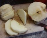 Habos-diós almás pite /Schaumig-Nuss Apfelkuchen recept fázis 2 fotója