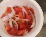A picture of step 1 of Mixed plate.