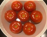 A picture of step 3 of California Farm Tomato Gazpacho Soup.