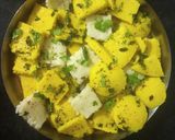 सूजी और बेसन के इंस्टेंट ढोकले (Suji aur besan ke instant dhokle recipe in hindi) रेसिपी चरण 5 फोटो