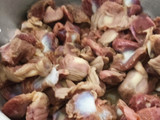 Arroz con molleja de pollo