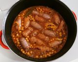 Foto del paso 10 de la receta: Butifarras con calamar y garbanzos