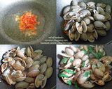 รูปขั้นตอนการทำที่ 2 ของ หอยลายผัดน้ำพริกเผา