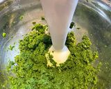 A picture of step 4 of Super Green Tofu Palak Paneer (VG GF).