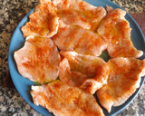Foto del paso 1 de la receta: Emparedados de cerdo relleno con bacon y queso Gouda