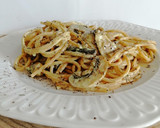 Foto del paso 8 de la receta: Spaghetti con champiñones y salsa de queso