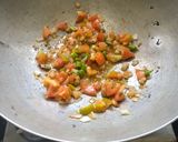 A picture of step 2 of Dal batti with garlice chutney.