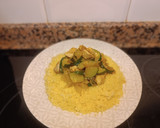 Foto del paso 4 de la receta: Salteado de pollo y calabacín "sabor Cookpad" con cous cous