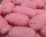 Foto langkah ke 9 dari resep Ulat maizena pink.