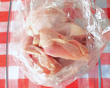 Foto del paso 6 de la receta: Pollo asado en bolsa al horno con curry vindaloo hingú con papas