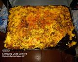 A picture of step 5 of Creamy Macaroni And mince with cheese.