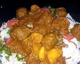 A picture of step 22 of Kofta Biryani.