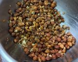 A picture of step 1 of Black chickpeas curry.