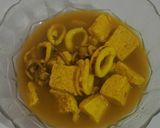 Foto langkah ke 5 dari resep Cumi-cumi bumbu kuning.