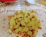 A picture of step 11 of Manchurian Chaat.