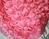 बीटरूट स्ट्रॉबेरी केक (Beetroot strawberry cake recipe in Hindi) रेसिपी चरण 5 फोटो
