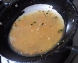A picture of step 3 of Italian egg soup.
