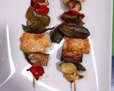 Foto del paso 9 de la receta Brocheta de merluza