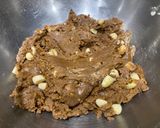 A picture of step 3 of Brunkager - Danish gingerbread and almond bikkies.