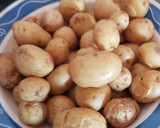 Foto del paso 1 de la receta: Ensalada de patatas al microondas, judías verdes y más