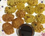 A picture of step 5 of Sabudana Vada.