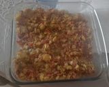 Foto del paso 3 de la receta Un delicioso pastel de calabacín revuelto con patatas y pescada
