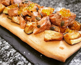 Foto del paso 8 de la receta: Coca de salmón y berenjenas