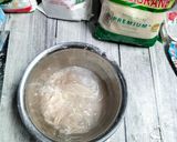 Foto langkah ke 3 dari resep Che Hun Tiaw (Bubur Sagu Gunting).