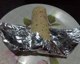 A picture of step 11 of Spinach & mix veg wraps.