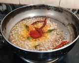 A picture of step 9 of Kerala Style Raw Banana Curry.