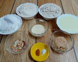 ज्वारी-बदाम नानखटाई (jwari badam nankhatai recipe in marathi) रेसिपी स्टेप 1 फोटो 