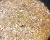 A picture of step 2 of Mushrooms risotto.