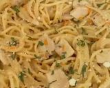 Gambar langkah 5 resipi One Pan Aglio e Olio 🇮🇹.
