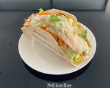 A picture of step 4 of Tortillas Pup With Salad Basa Fillet.