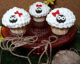 Foto del paso 20 de la receta: Cupcakes ovejitas de mandarina y merengue!!!
